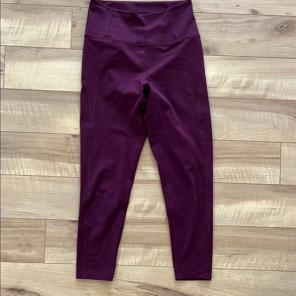 Girlfriend Collective Deep Purple Leggings